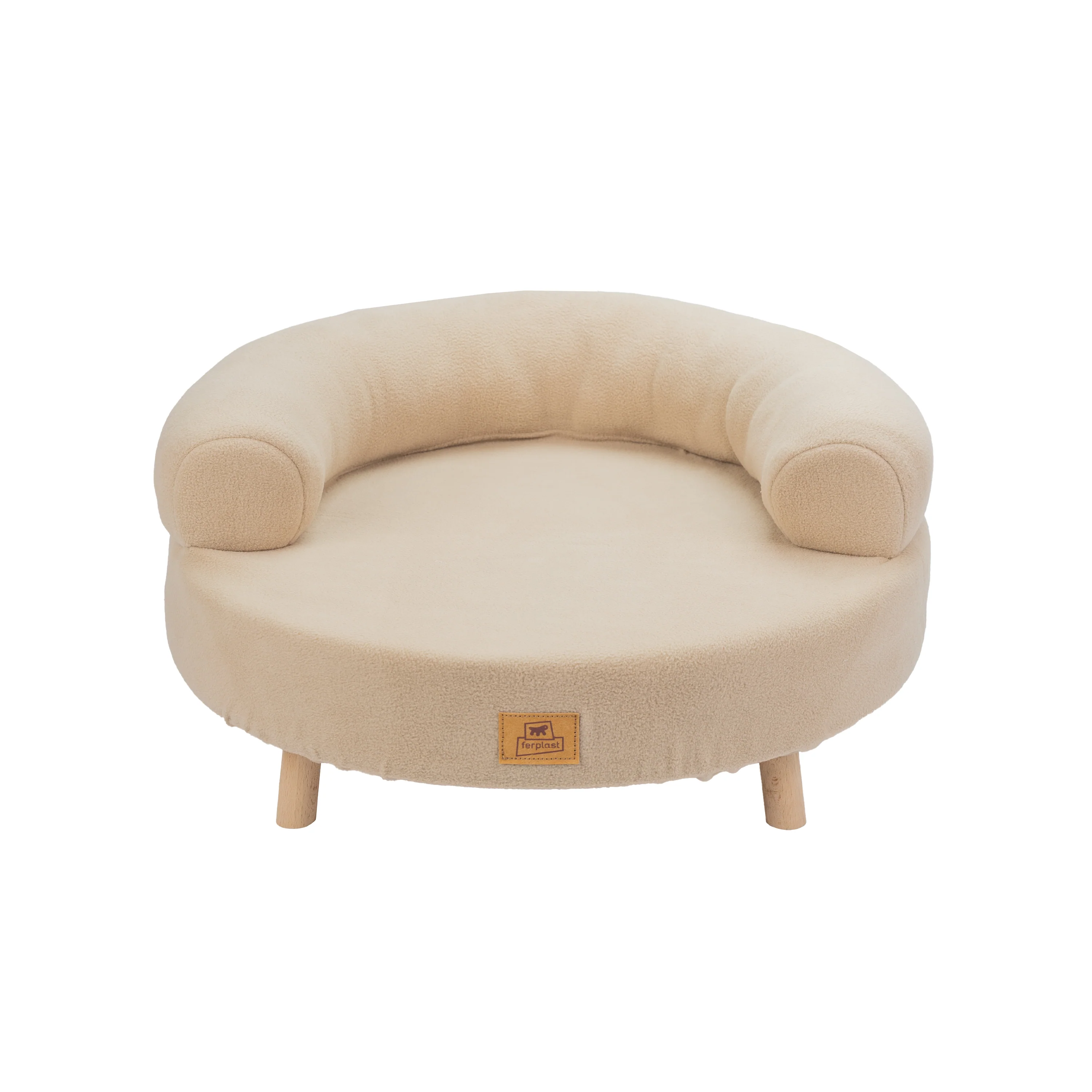 AKI Wooden Dog and Cat Bed
