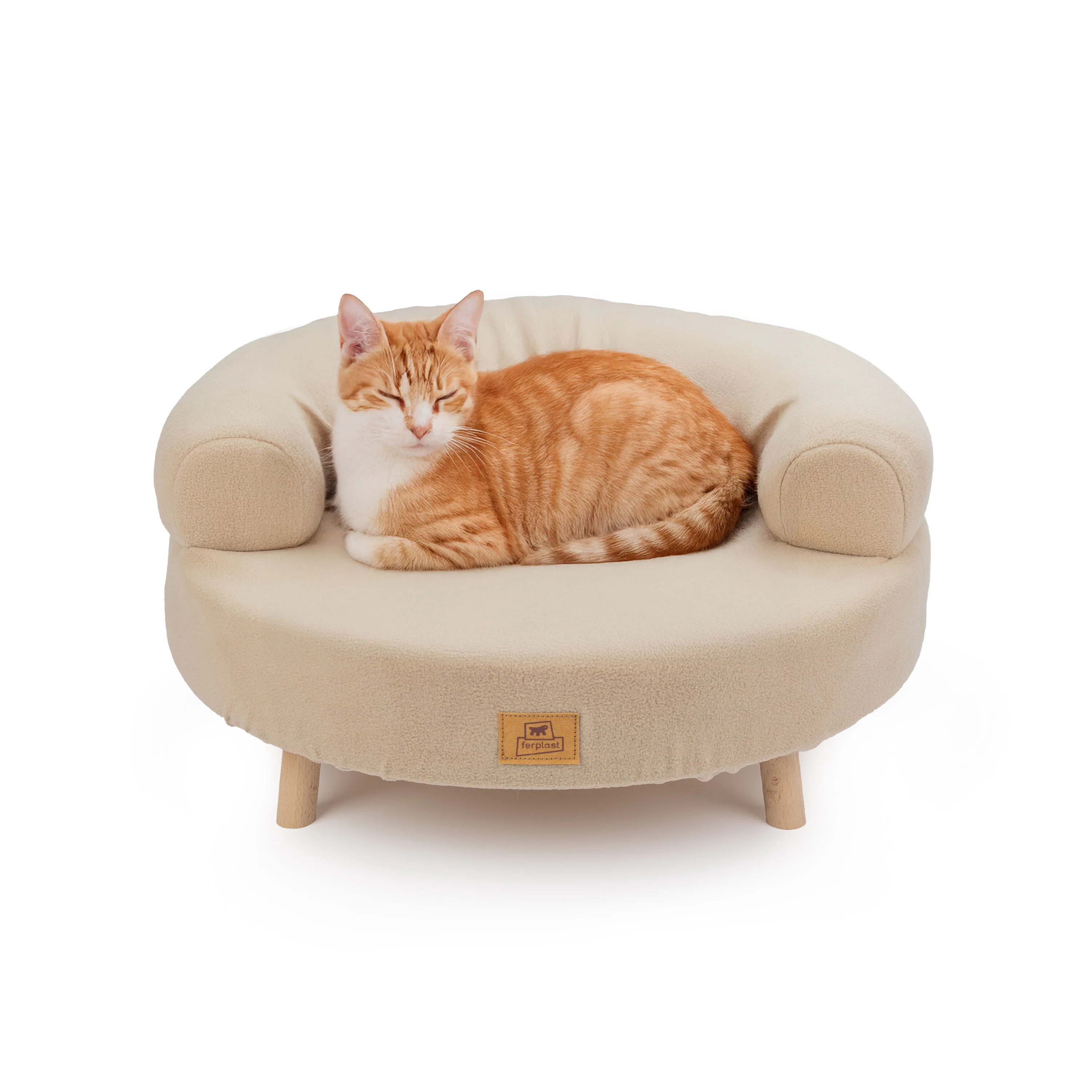 AKI Wooden Dog and Cat Bed - Image 7