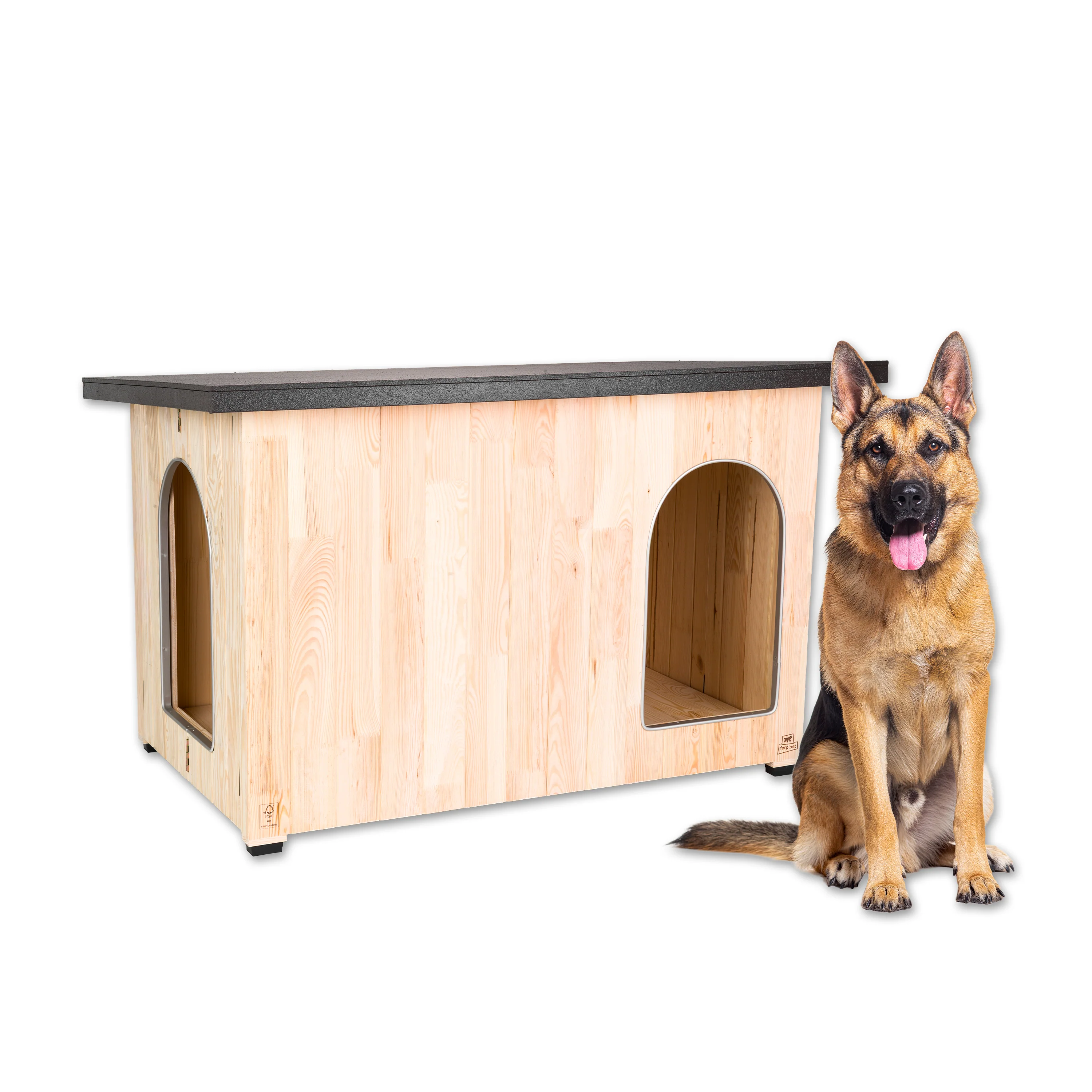 CLICKO wooden dog kennel - Image 18