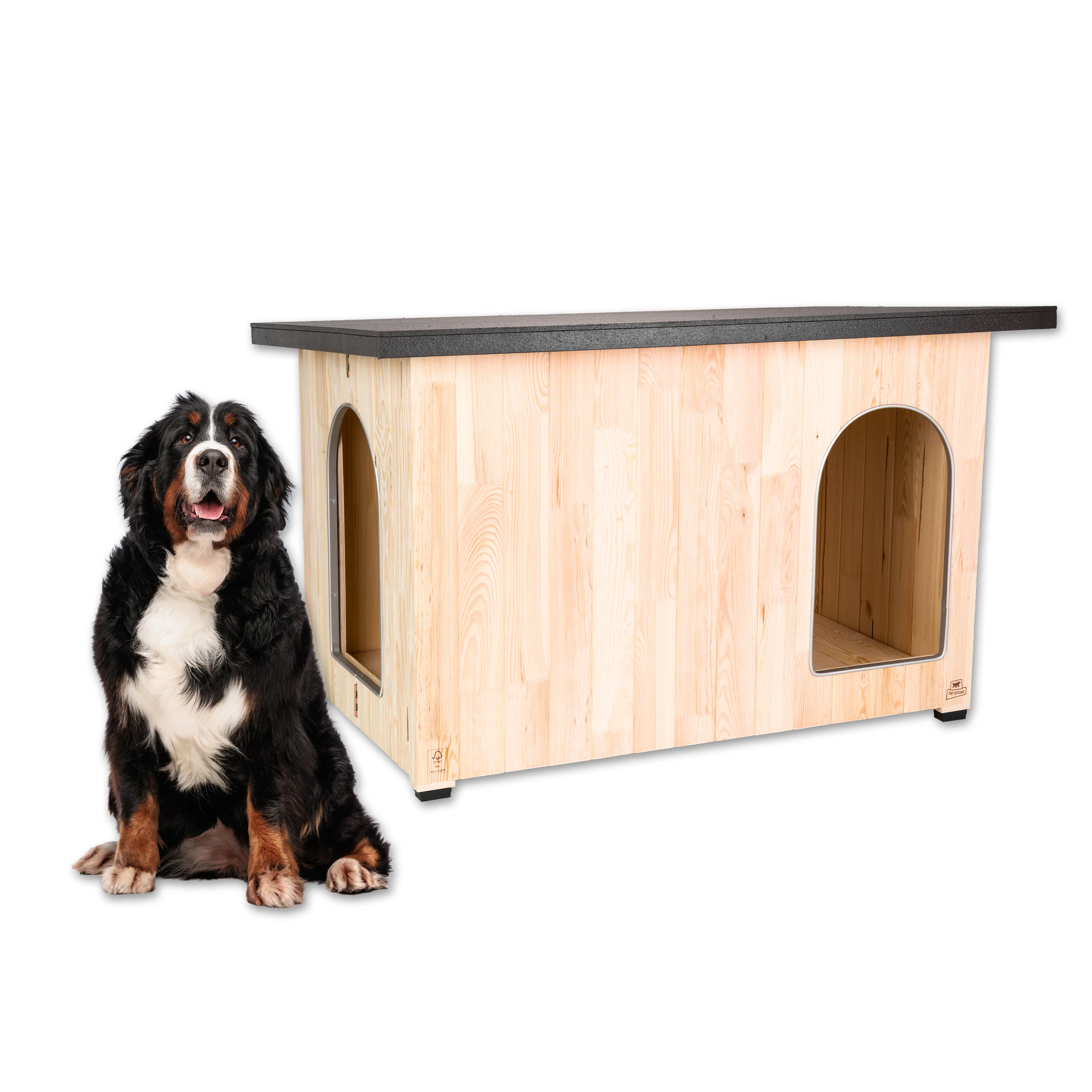 CLICKO wooden dog kennel - Image 21