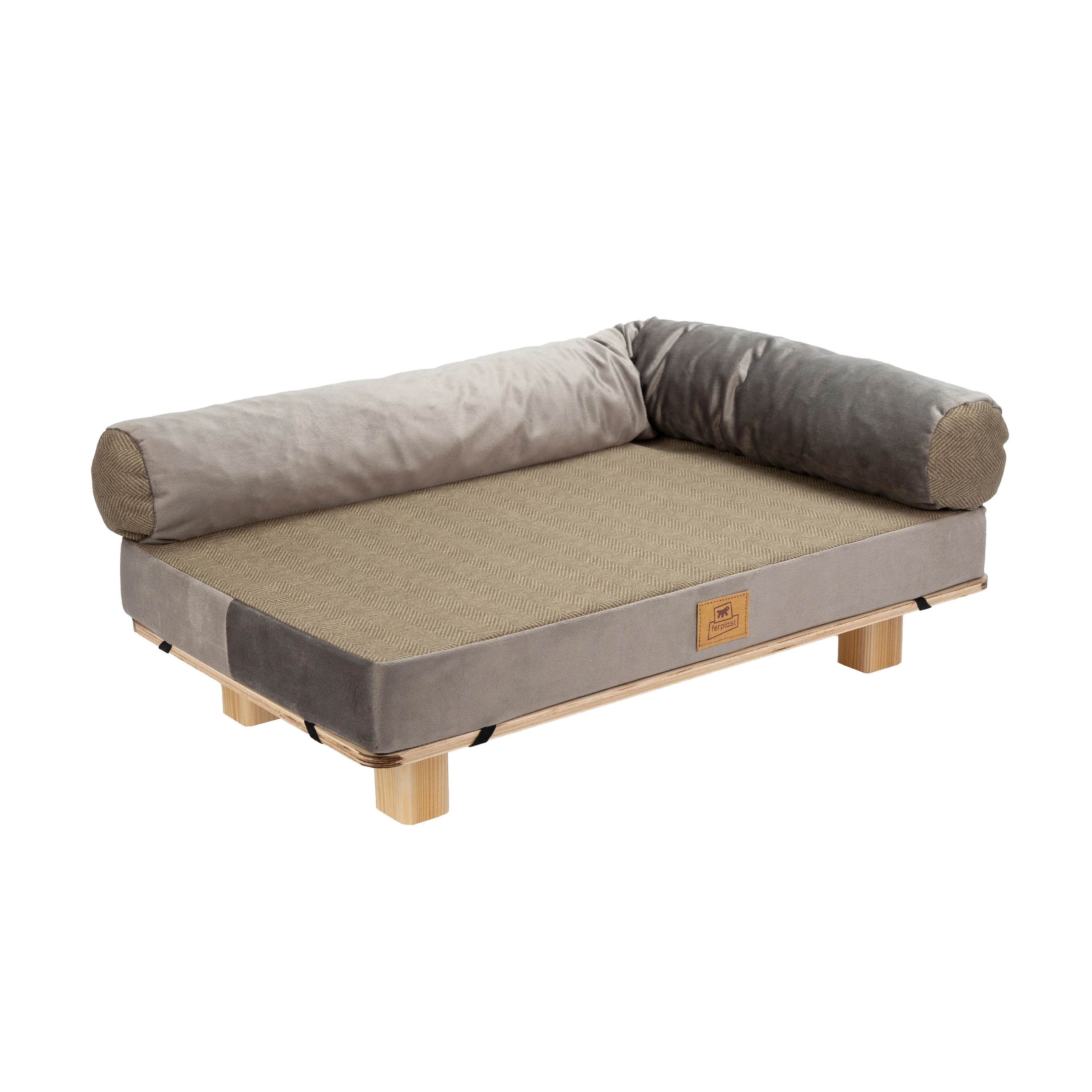 HARU Wooden Dog and Cat Bed - Image 12