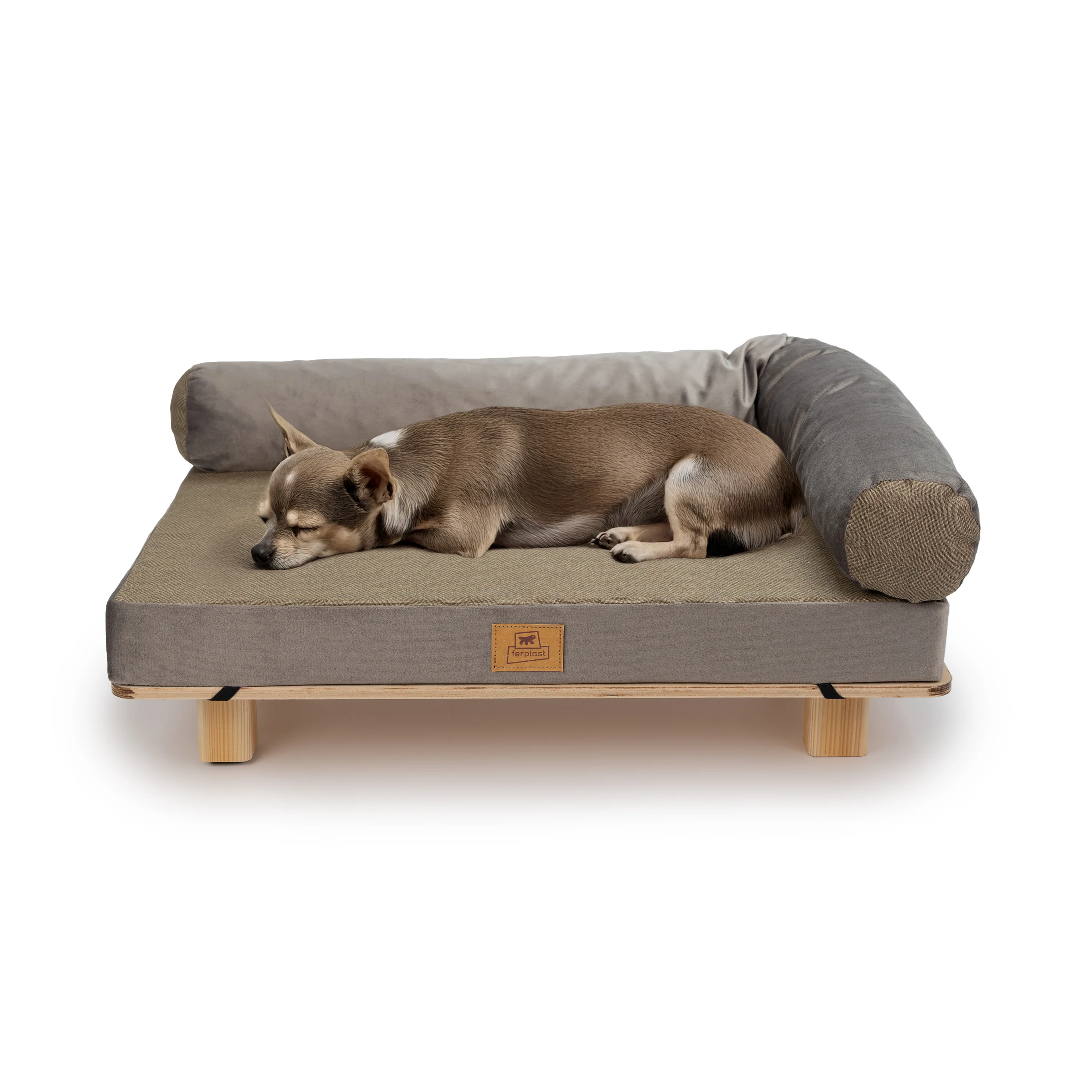 HARU Wooden Dog and Cat Bed - Image 14