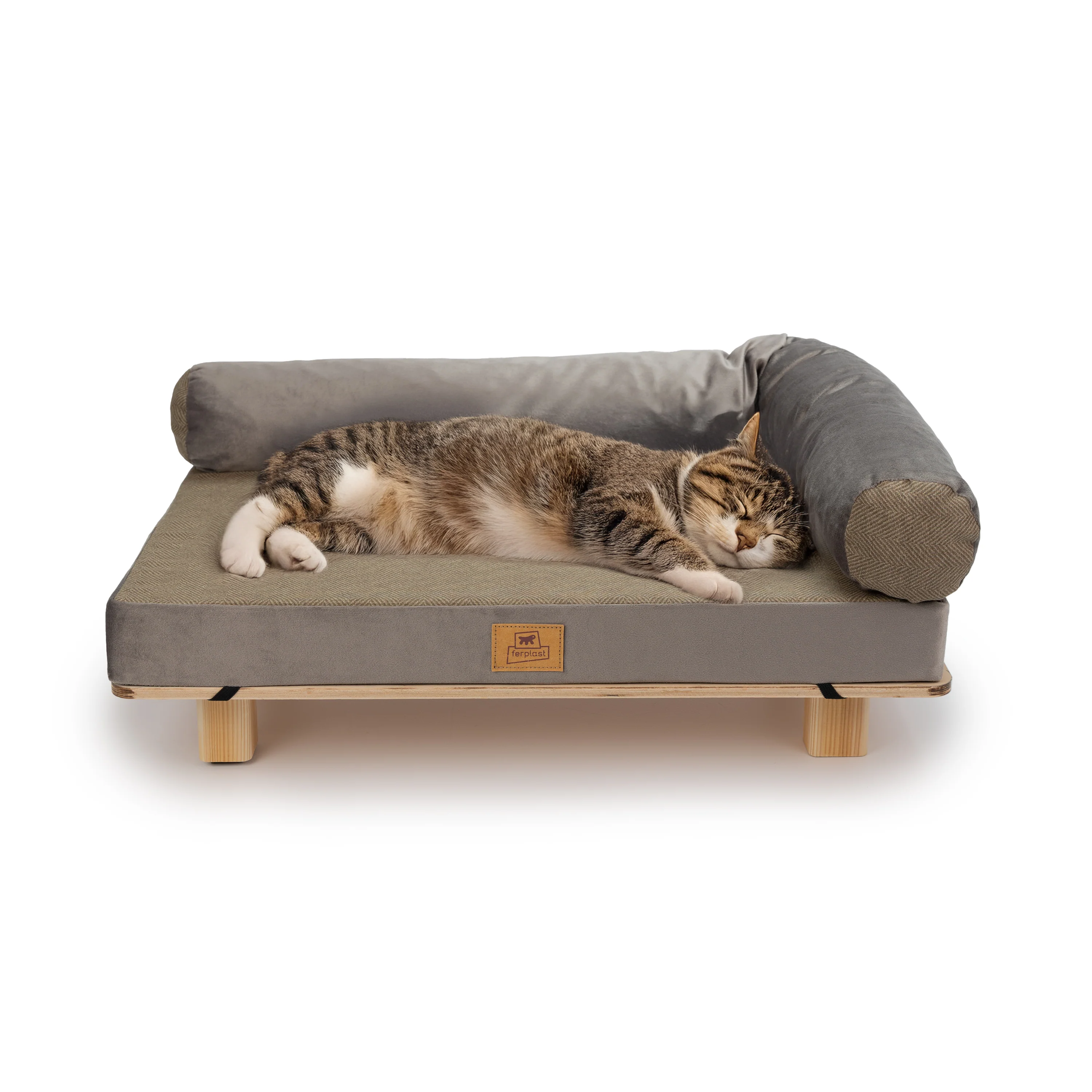 HARU Wooden Dog and Cat Bed - Image 5