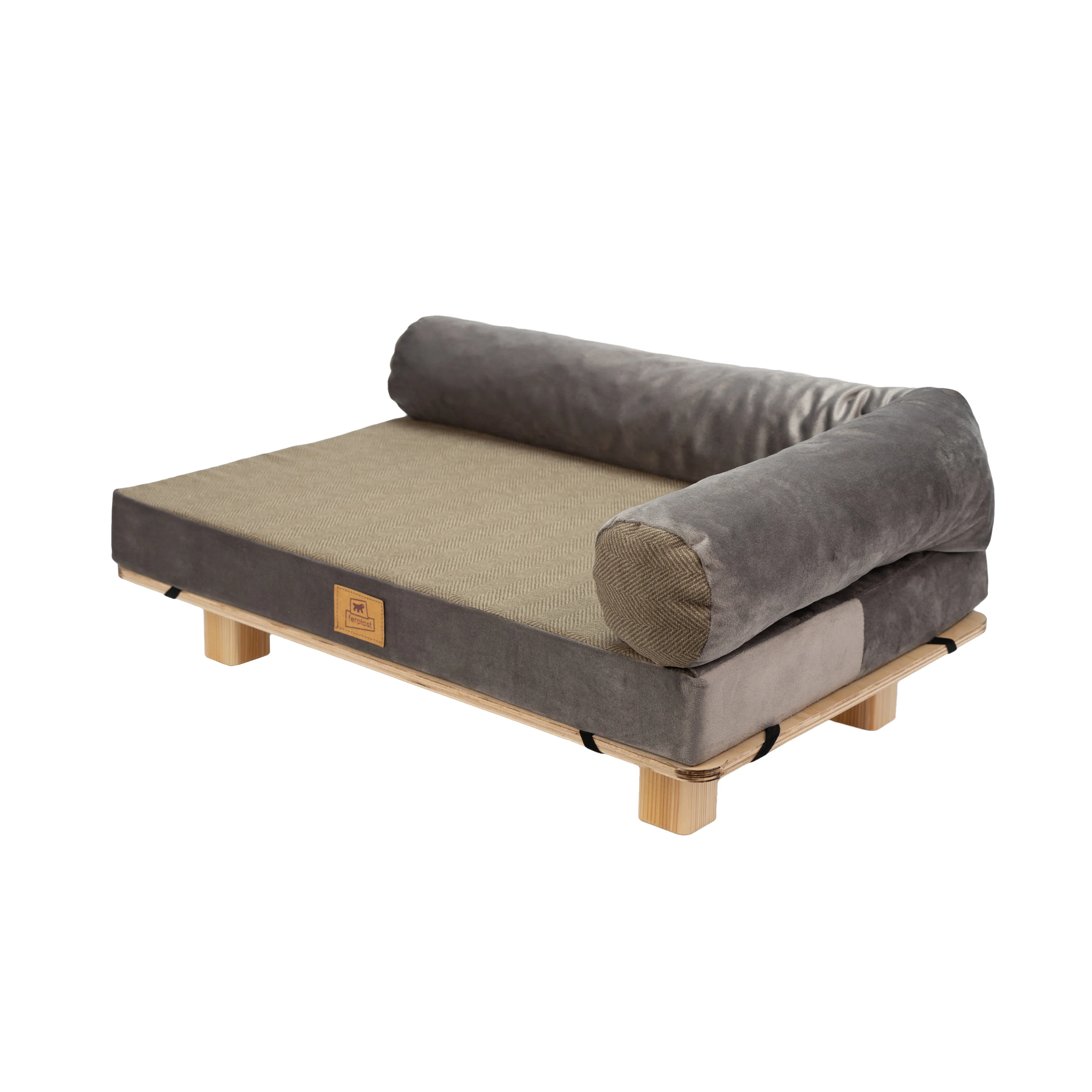 HARU Wooden Dog and Cat Bed - Image 9