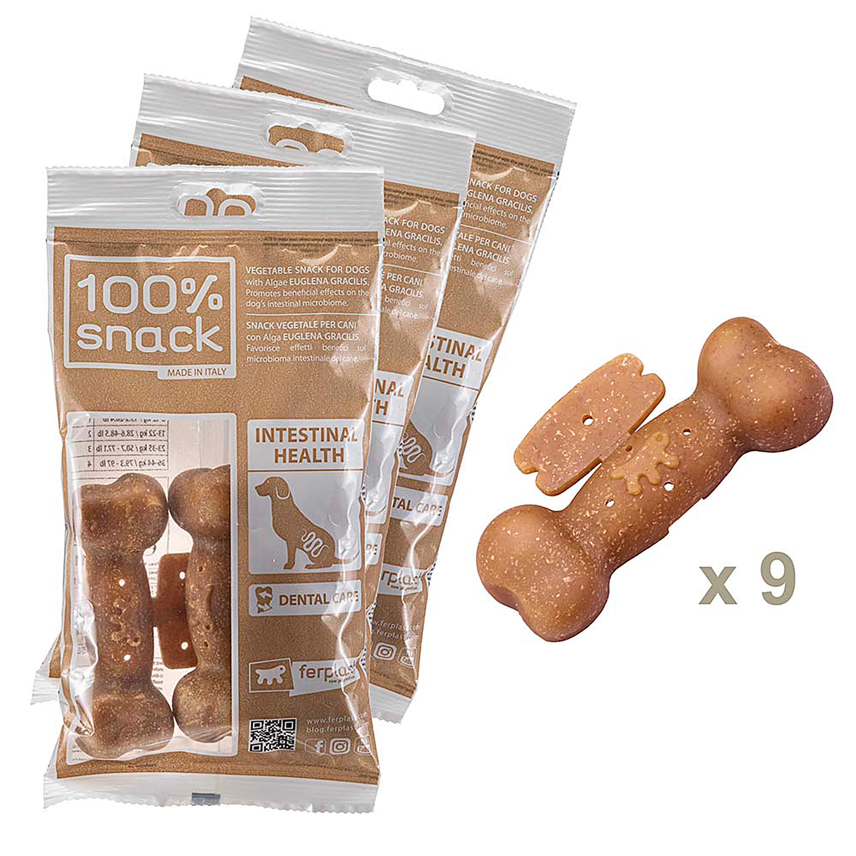 100% SNACK FILLABLE - BONE EUGLENA