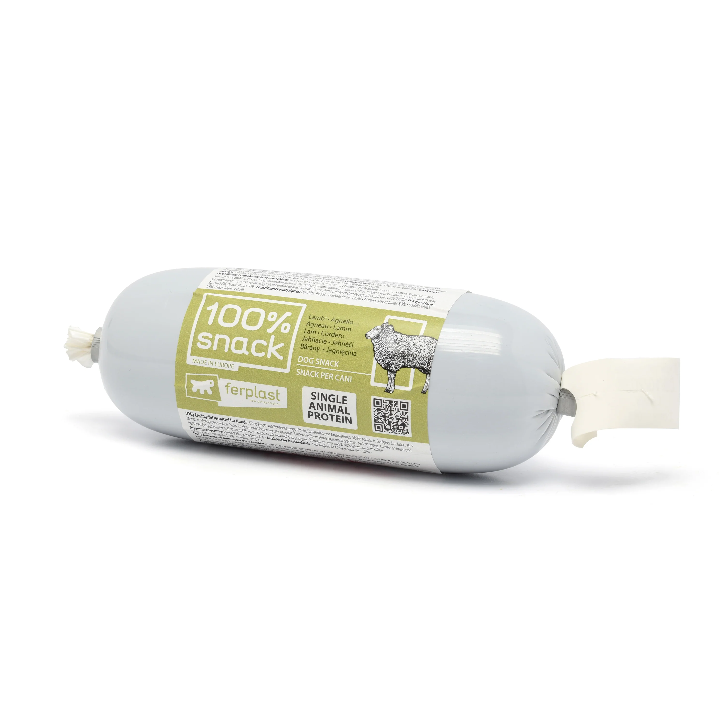 100% SNACK LAMB SAUSAGE