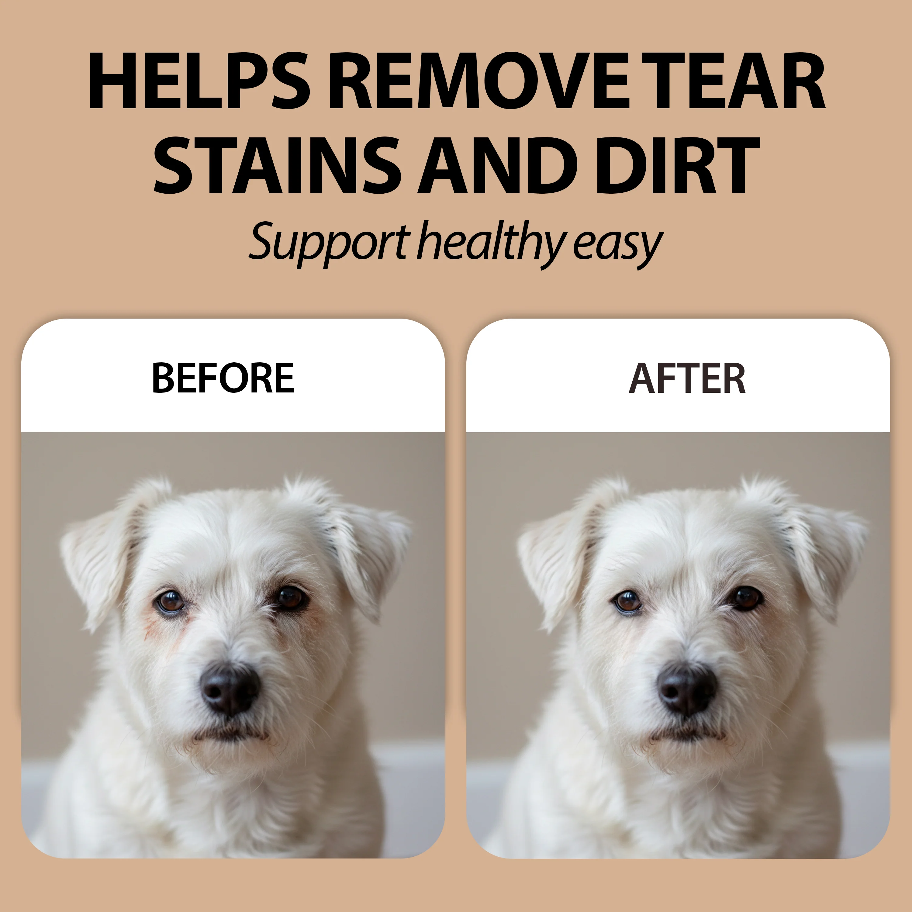 DOG AND CAT EYE CLEANING WIPES   NATURÉ(x120) - Image 5