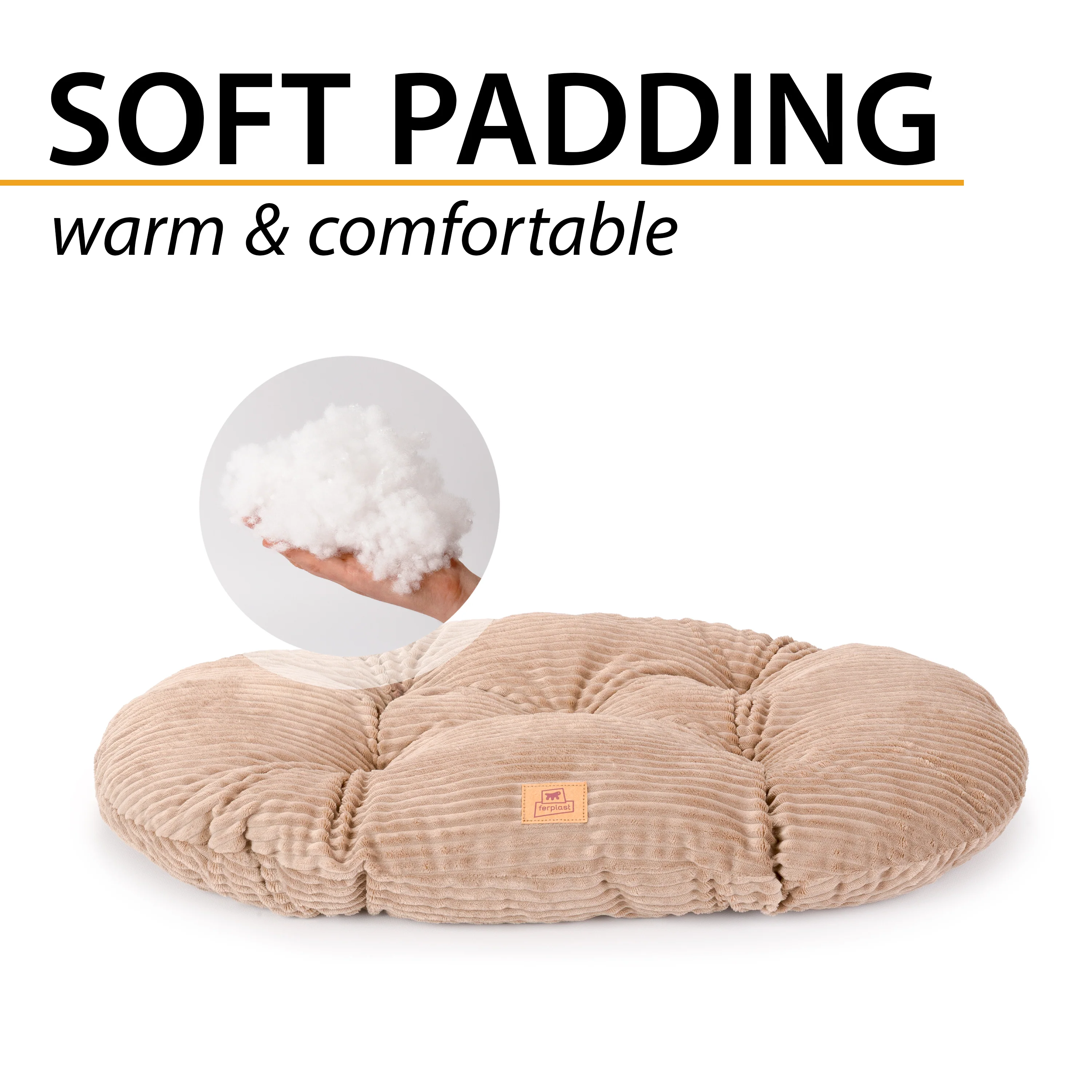 RELAX CORDUROY Oval cushion for dogs and cats - Image 30