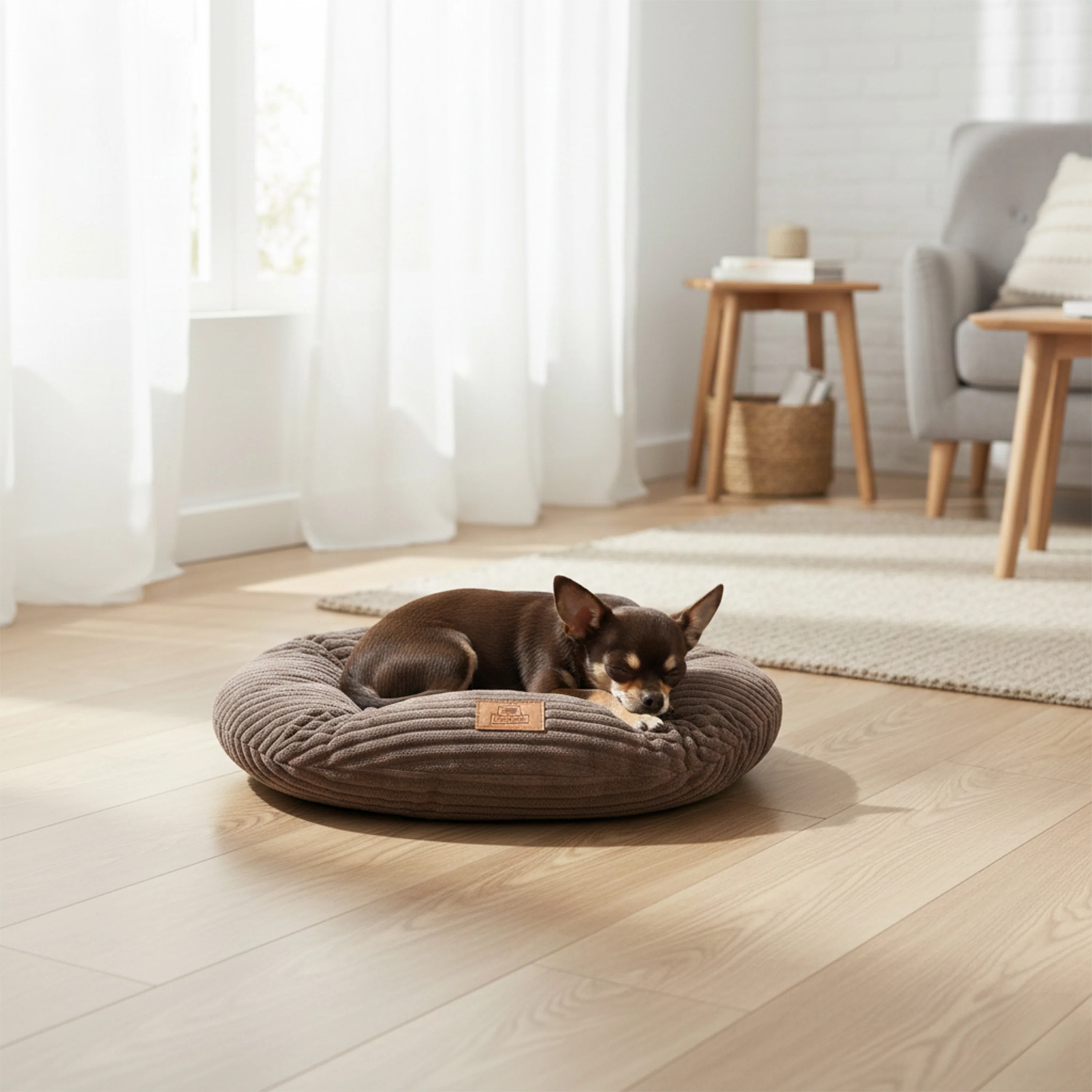 RELAX CORDUROY Oval cushion for dogs and cats - Image 4
